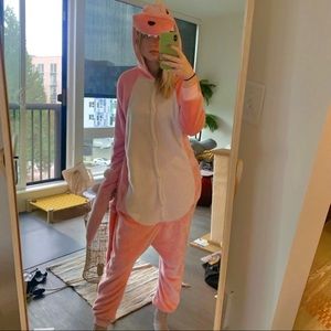 Fuzzy Dinosaur Onesie/Costume